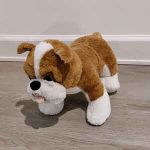 A9 Build a Bear Bulldog Puppy Dog Plush! 15" Stuffed Plush Toy In Fairy Outfit